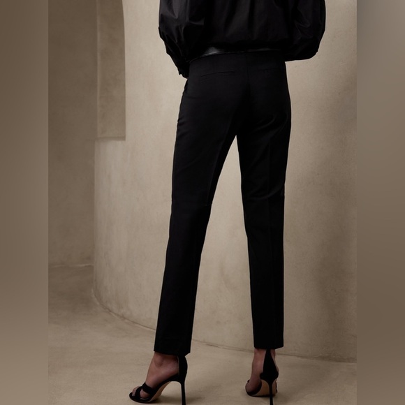 NWT! BANANA REPUBLIC BLACK RYAN SLIM WOOL-BLEND PANT - MULTIPLE SIZES 🤎 - Picture 3 of 6